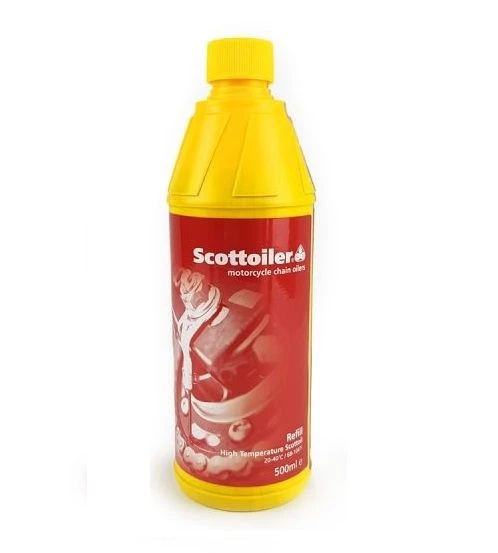 Scottoiler Navul Flacon 500ml High Temperature Oil 4 Scottoiler Navul Flacon 500ml High Temperature Oil - Afbeelding 2
