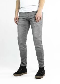 John Doe Trophy Motorbroek -Motorfietsuitrustings Winkel John Doe Trophy Jeans Light Grey XTM 1 77b1