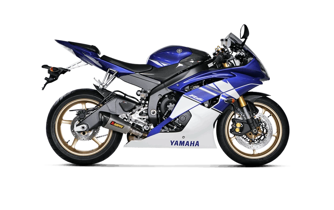 Akrapovic Slip-On Line Titanium Yamaha YZF-R6 (10-) 4 Akrapovic Slip-On Line Titanium Yamaha YZF-R6 (10-) - Afbeelding 2