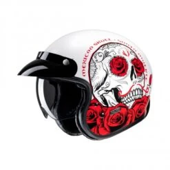 HJC V31 Desto Motorhelm -Motorfietsuitrustings Winkel hjc v31 desto wit rood 1 5488