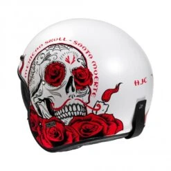 HJC V31 Desto Motorhelm -Motorfietsuitrustings Winkel hjc v31 desto wit rood 3 94de