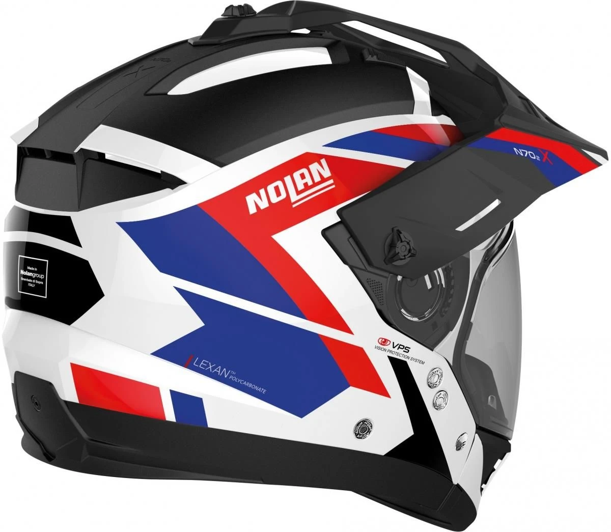 Nolan N70-2 X Grandes Alpes Motorhelm 4 Nolan N70-2 X Grandes Alpes Motorhelm - Afbeelding 2