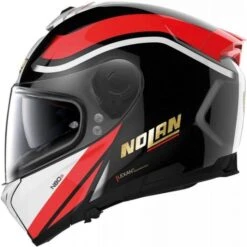 Nolan N80-8 50th Anniversary Motorhelm -Motorfietsuitrustings Winkel nolan n80 8 anniversary rood wit zwart 4 15d9