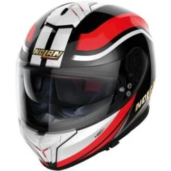 Nolan N80-8 50th Anniversary Motorhelm -Motorfietsuitrustings Winkel nolan n80 8 anniversary rood wit zwart 7635