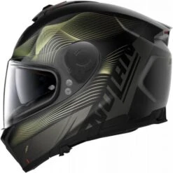 Nolan N80-8 Powerglide Motorhelm -Motorfietsuitrustings Winkel nolan n80 8 powerglide zwart geel 2 d94a
