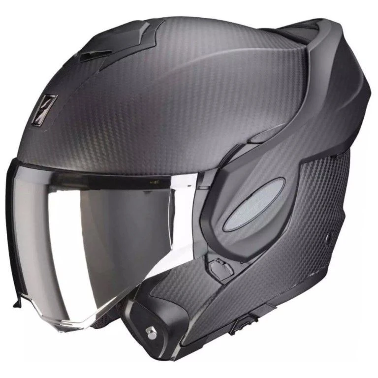 Scorpion Exo-Tech Evo Carbon Solid Motorhelm 3 Scorpion Exo-Tech Evo Carbon Solid Motorhelm